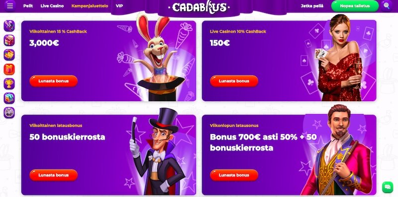 Cadabrus kampanjat Kampanjat