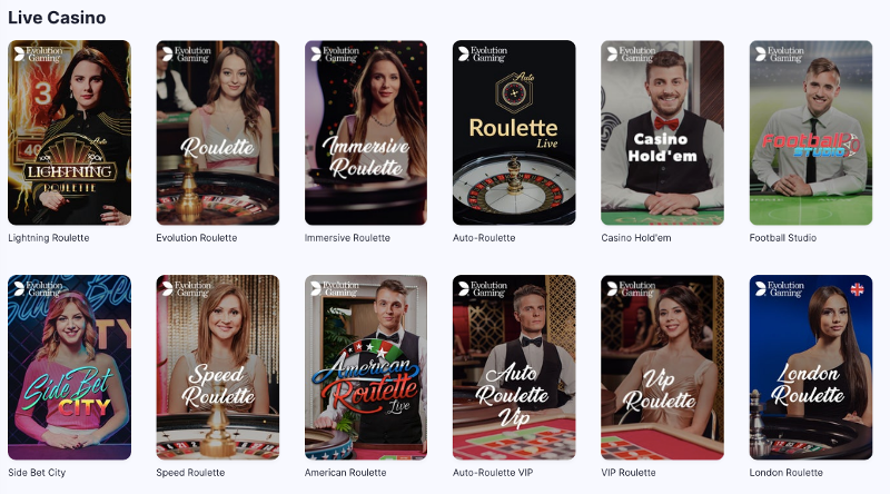 Megarush live casino Megarush live casino